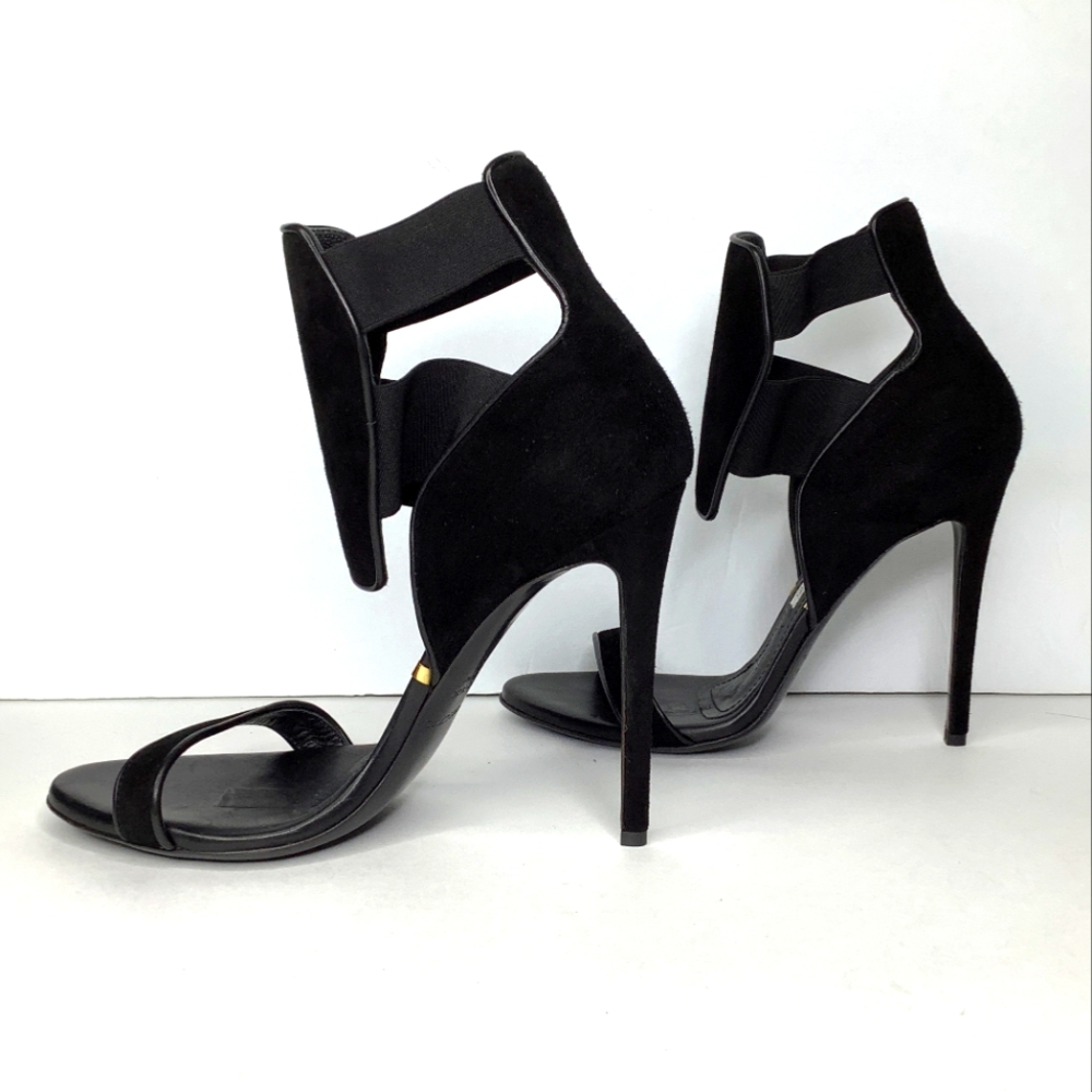 Gianmarco Lorenzi suede heels